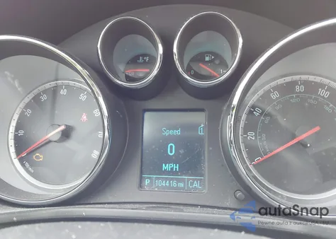 2012 Buick Regal Turbo - Premium 1 из США, поврежденный, VIN 2G4GS5EV5C9212084